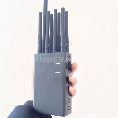 8 آنتن 3G 4G سیگنال Jammer لجک دستگاه فای GPS سیگنال بلوک