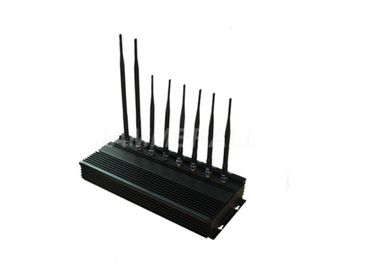قدرت بالا UHF VHF Jammer، WiFi GPS LoJack 3G تلفن همراه مهار کننده سیگنال