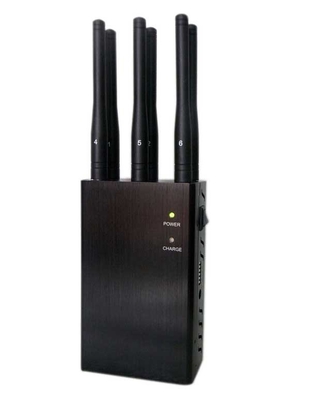 6 گیرنده سیگنال تلفن همراه آنتن قابل حمل 3G 4G GPS Blocker 3W قابل انتخاب